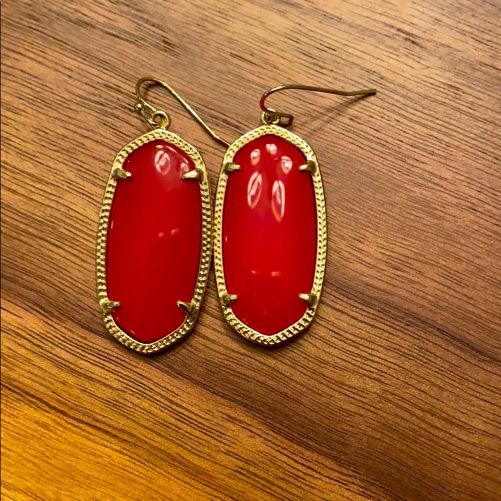 Dani Red Kendra Scott Earrings